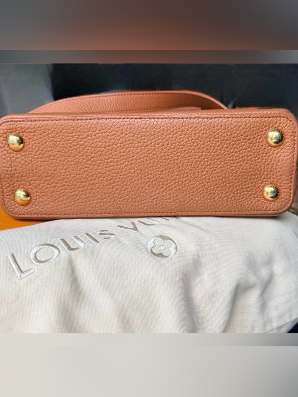 Louis Vuitton Tan Capucines BB - Picture 6 of 12